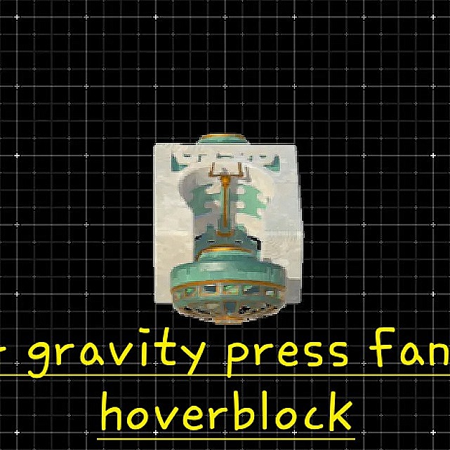 4 fan gravity press fans hoverblock