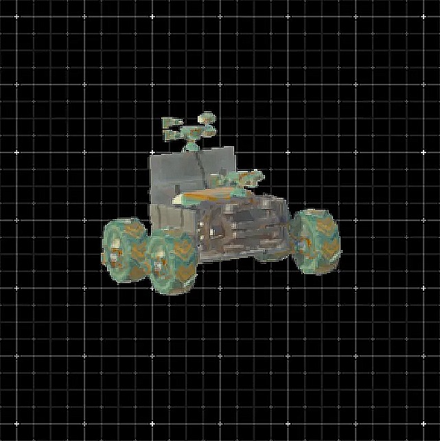 Enemy blaster truck