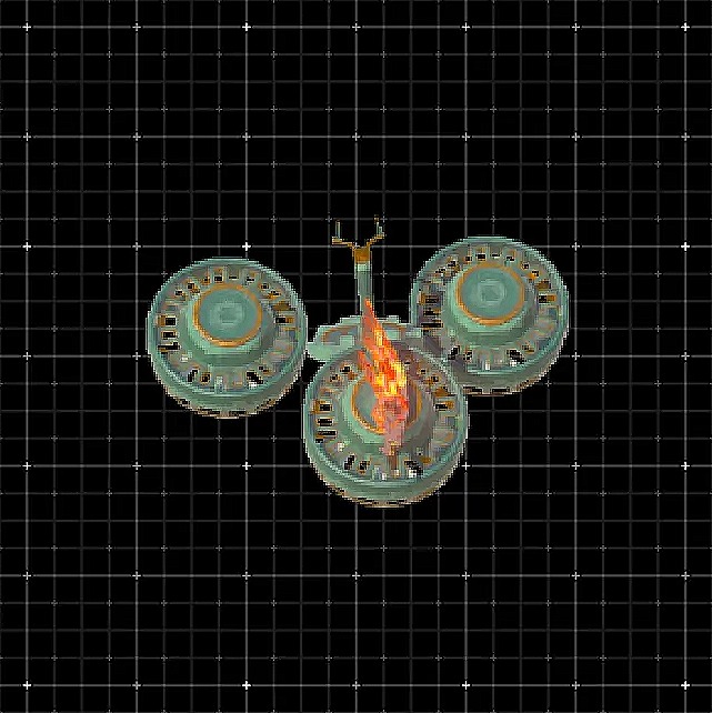 SuperStable 3 Fans Hoverbike